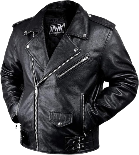 Leather Motorcycle Jacket for Men