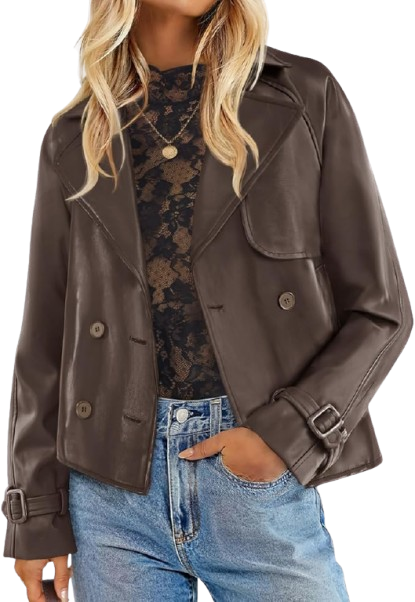 Women's Faux Leather Jackets Oversized by Hein Gericke